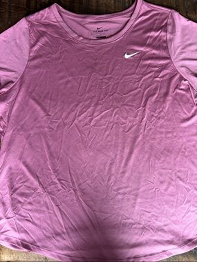 Nike Pink Short Sleeve Performance Tee